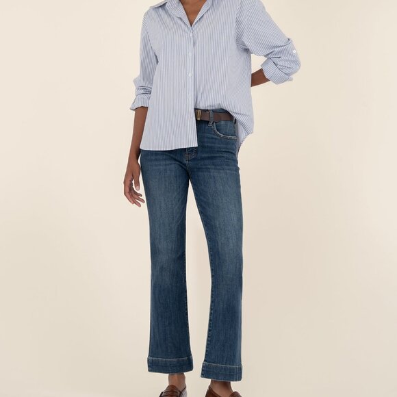 Kut from the Kloth Kelsey High Rise Ankle Flare - Holiday Doorbuster Size 1818 / - Picture 2 of 3